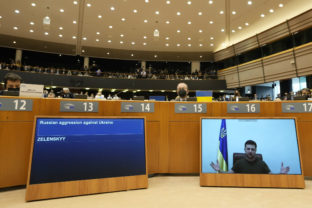 Volodymyr Zelenskyj, Európsky parlament