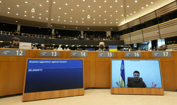 Volodymyr Zelenskyj, Európsky parlament