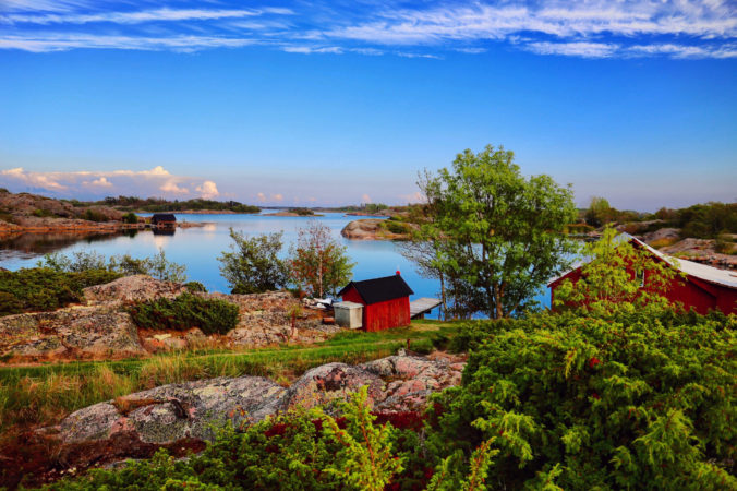 A cottage on Åland Islands, Finland
