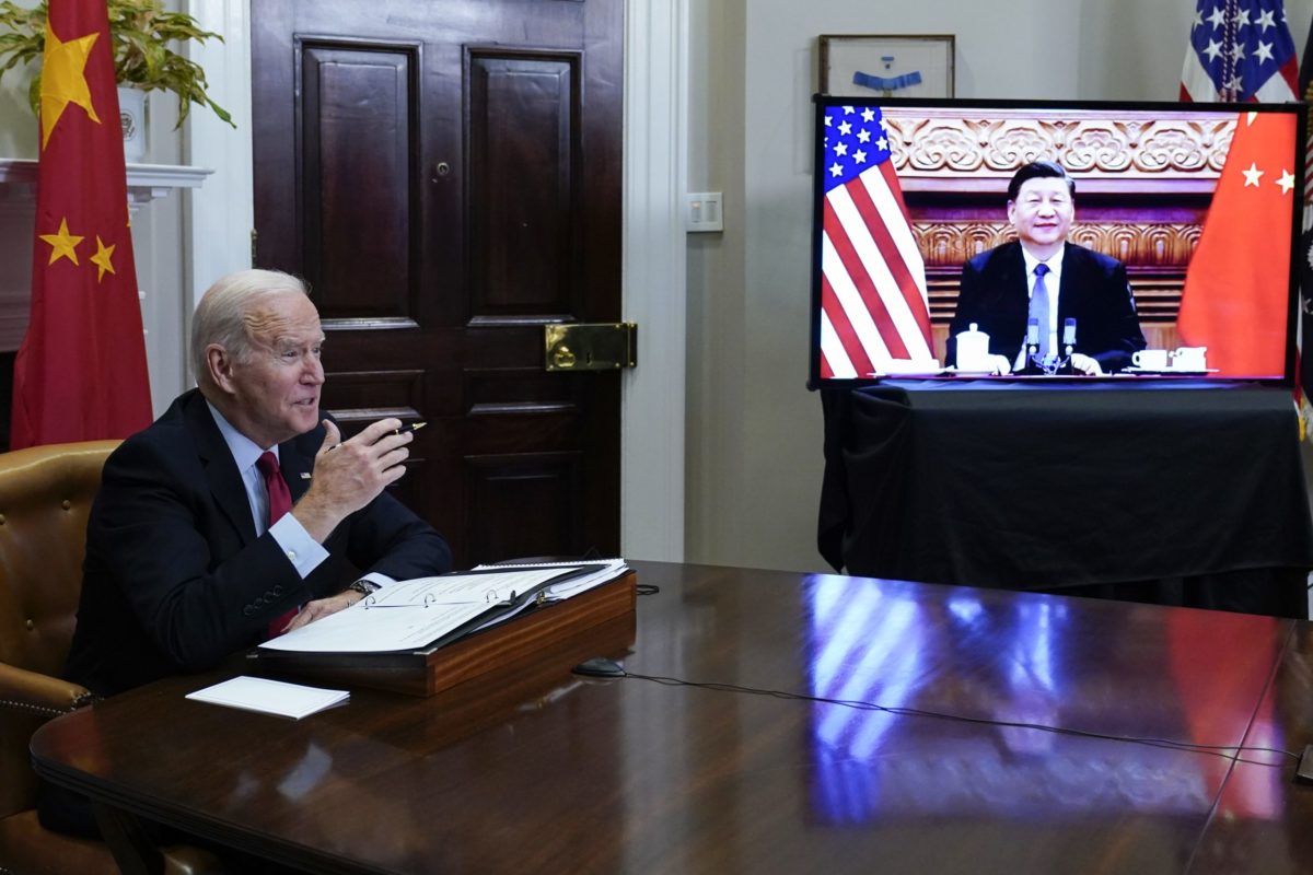Joe Biden, Si Ťin pching
