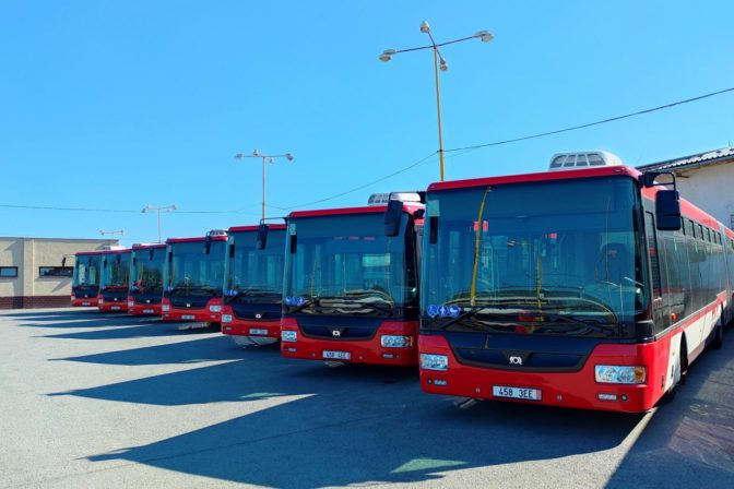 Prešov, autobus