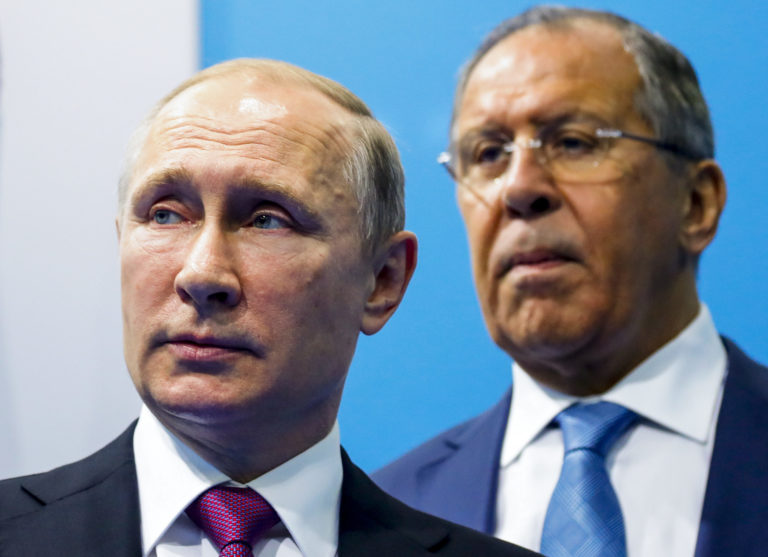 Sergey Lavrov, Vladimir Putin