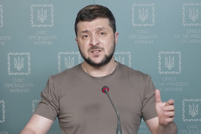 Vojna na Ukrajine, Volodymyr Zelenskyj