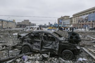 Ruský útok na Ukrajinu