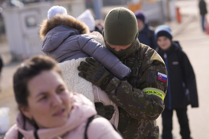 Utečenci, hranice, Ukrajina