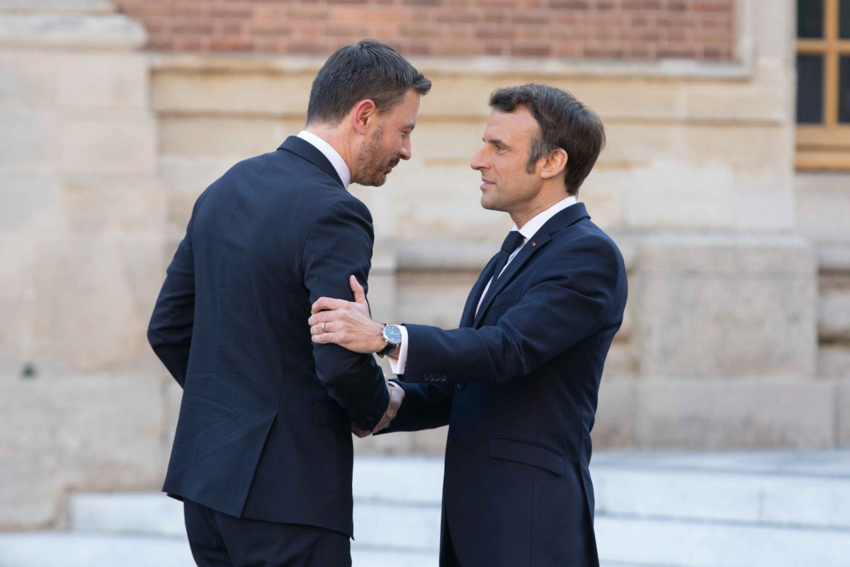 Eduard Heger, Emmanuel Macron