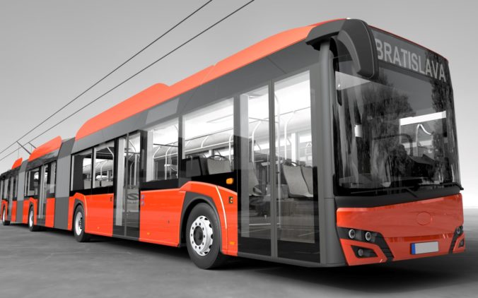 Nové trolejbusy Bratislava