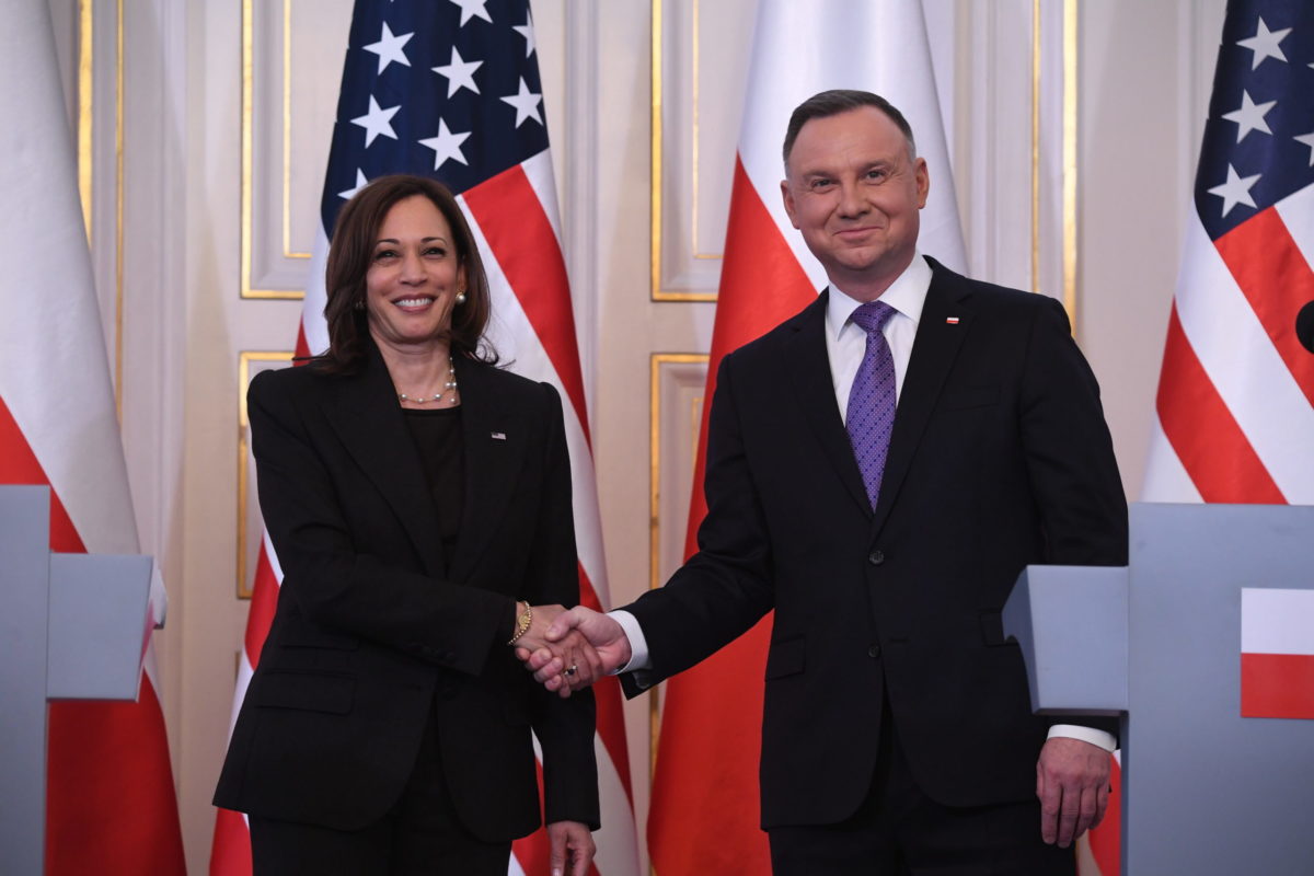 Andrzej Duda, Kamala Harris