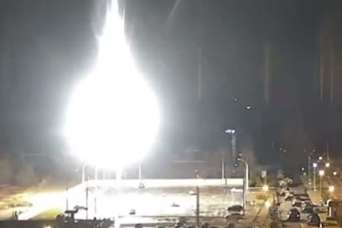 Záporožie, útok, jadrová elektráreň