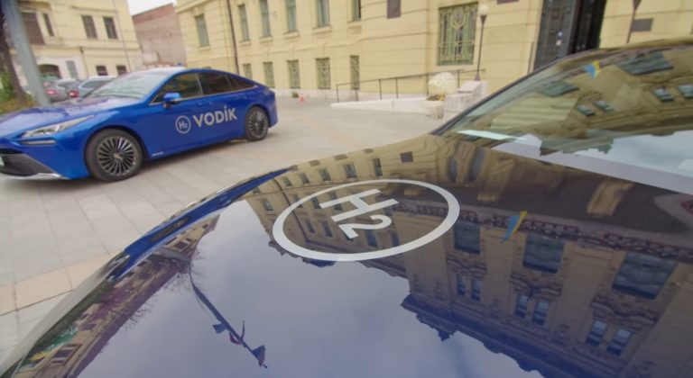 Vodíkové auto v Košiciach