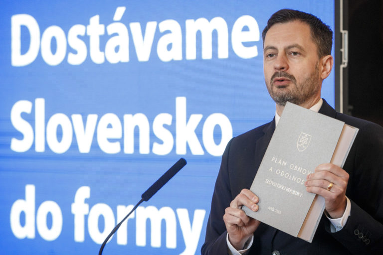 PREMIÉR: Prvá platba z Plánu obnovy a odolnosti SR