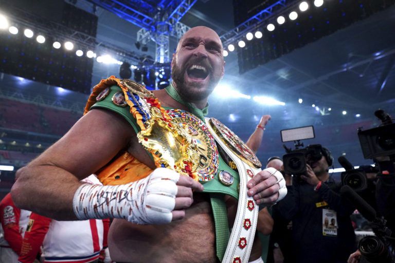 Tyson Fury, box