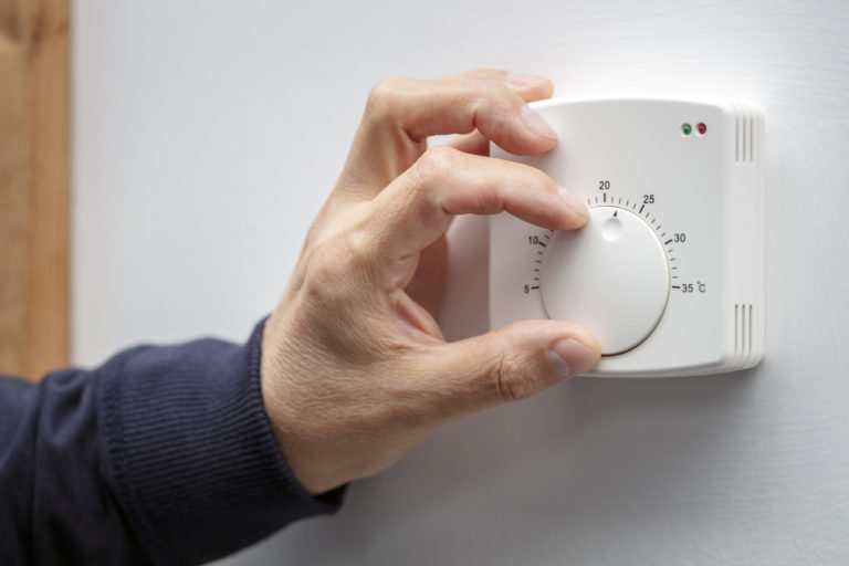 Central Heating Central Heating thermostat control dial adjustment thermostat control adjustment