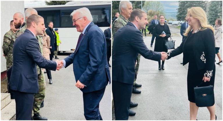 Klus, Čaputová, Steinmeier