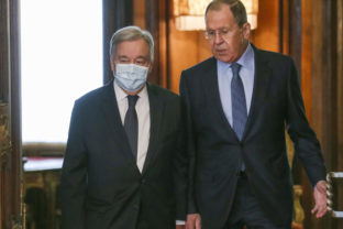 António Guterres, Lavrov