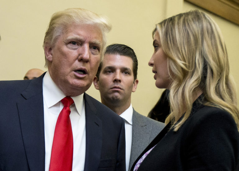 Donald Trump a Ivanka Trumpová