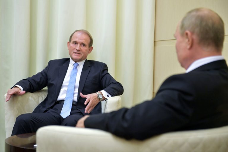Viktor Medvedčuk, Vladimir Putin