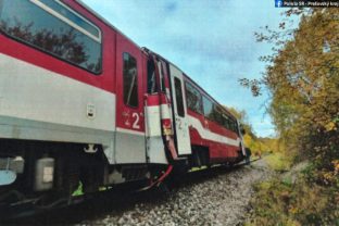Zrážka vlakov medzi obcami Lipníky a Pavlovce