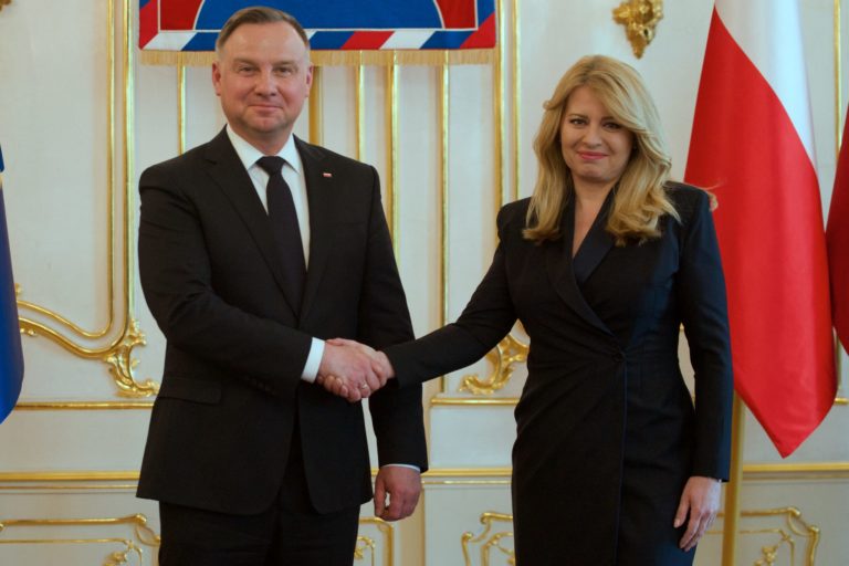 PREZIDENTKA: Prijala Andrzeja Dudu