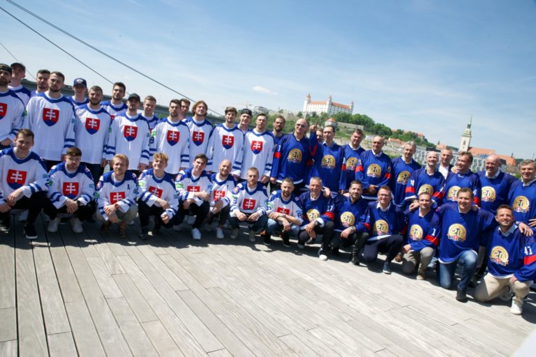 HOKEJ: Stretnutie reprezentácie SR pred MS 2022
