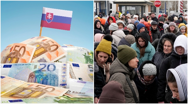 Utečenci, eurofondy, peniaze, Ukrajina