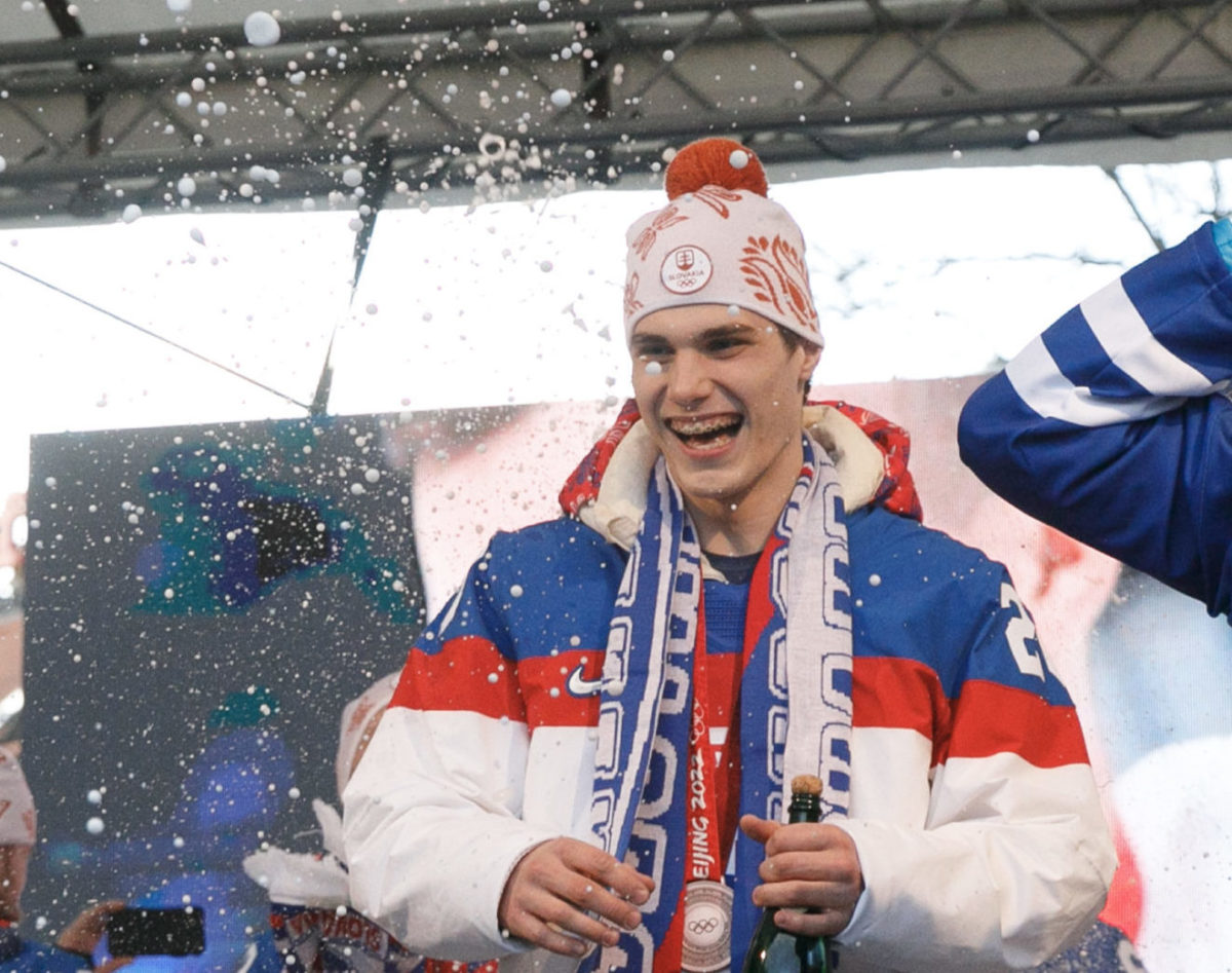 HOKEJ: Oslavy olympijského bronzu v Bratislave