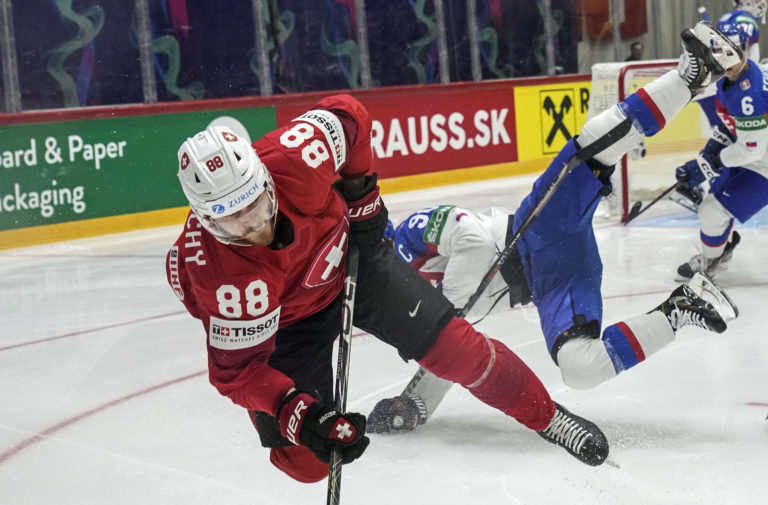 MS v hokeji 2022: Švajčiarsko - Slovensko