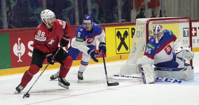 MS v hokeji 2022: Švajčiarsko - Slovensko