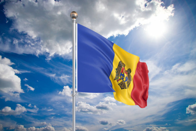 Moldavsko, vlajka