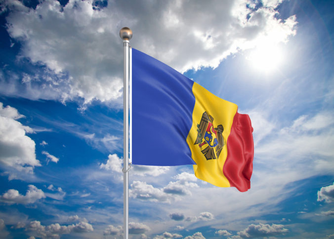 Moldavsko, vlajka