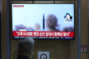 Severná Kórea, test rakety