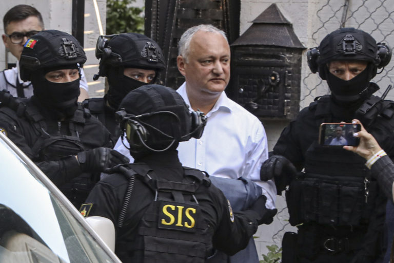 Igor Dodon Moldavsko