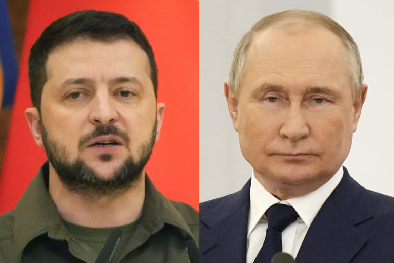Volodymyr Zelenskyj, Vladimir Putin