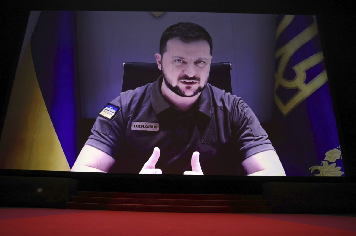 Volodymyr Zelenskyj, Cannes