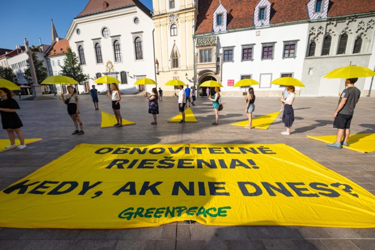 GREENPEACE: Obnoviteľné zdroje energie