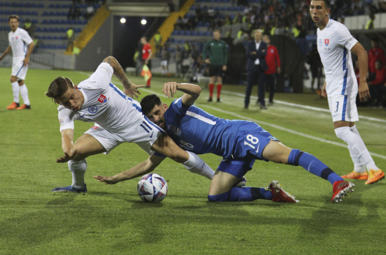 Slovensko, Azerbajdžan, Liga národov