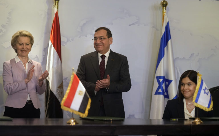 Ursula von der Leyen, Tarek El Molla, Karine Elharrar
