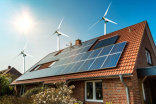 Solarnyy panel fotovoltaicke obnovitelne veterna energia domácnosti