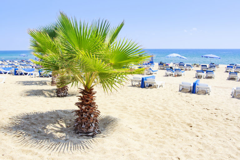 Turecko, Alanya, pláž, more, dovolenka, leto