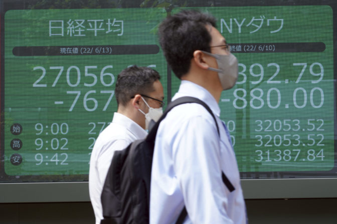 Trh, akciový trh, ázijská burza