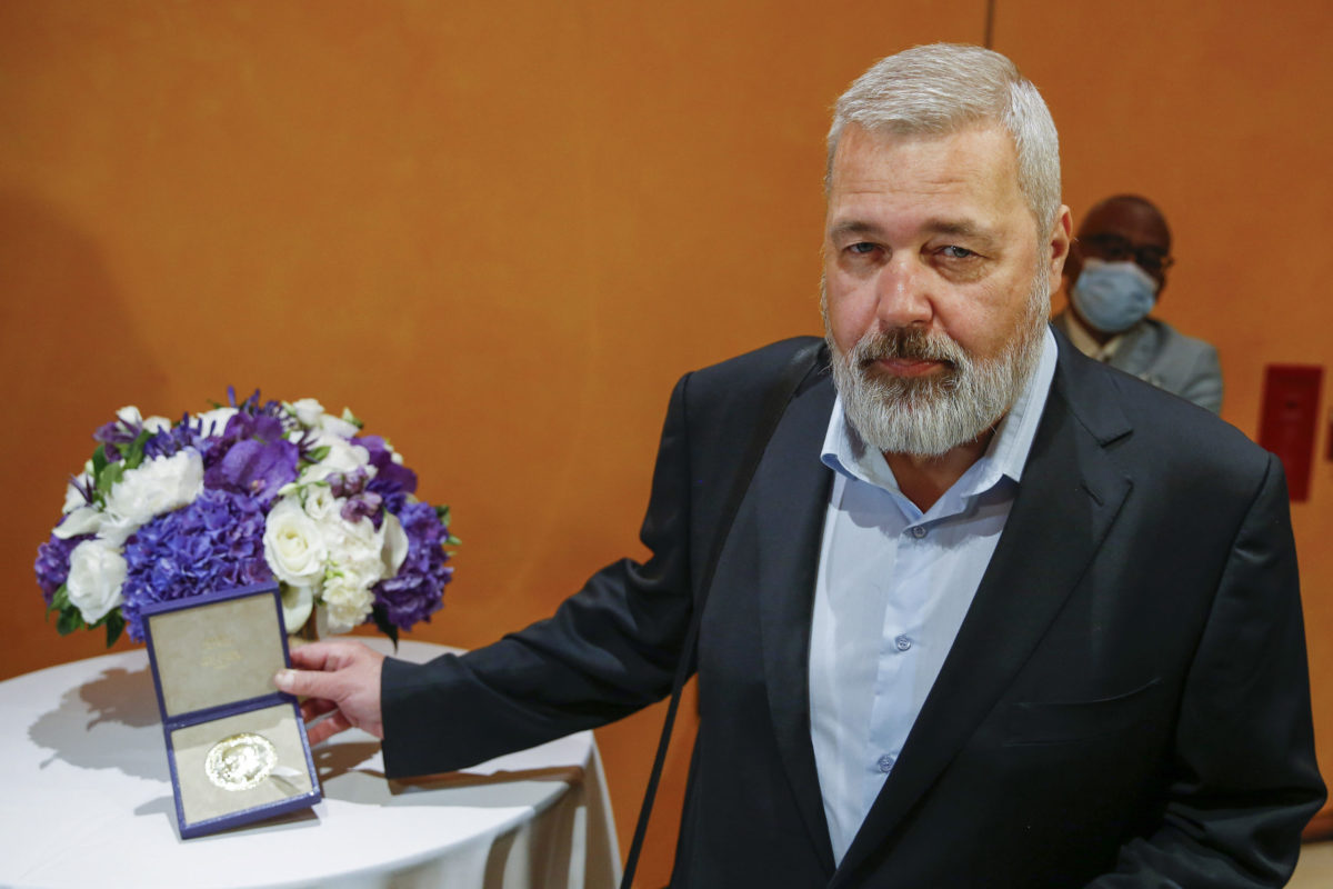 Nobelova cena, Dmitrij Muratov