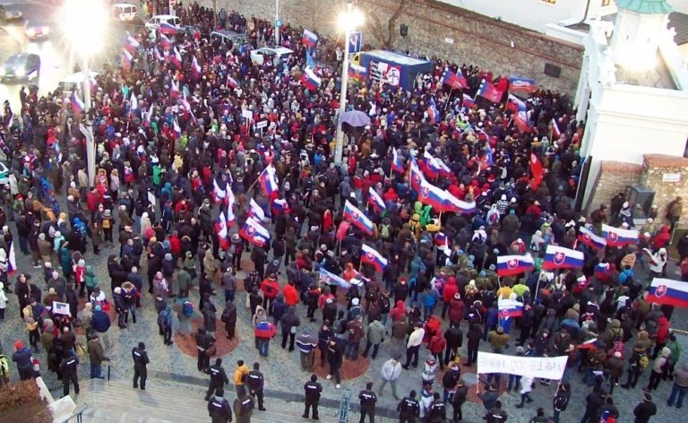 Protest, Bratislava