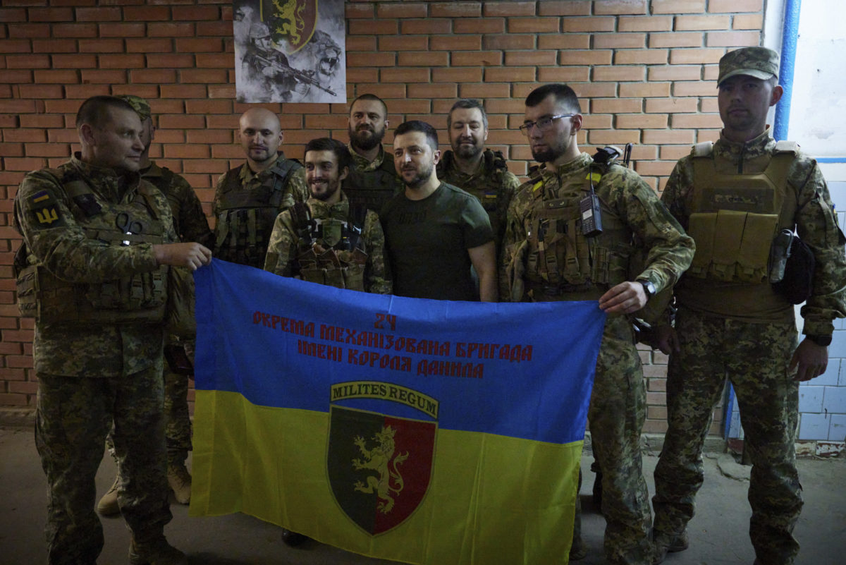 Vojna na Ukrajine, Volodymyr Zelenskyj