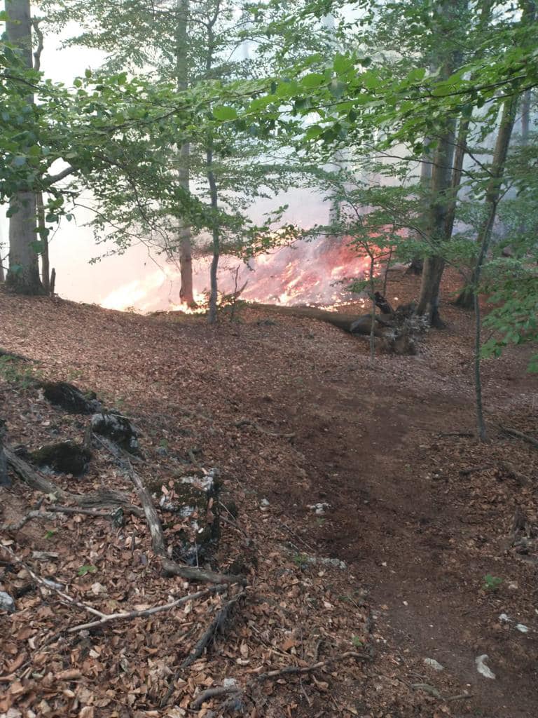 Požiar, Malá Lodina