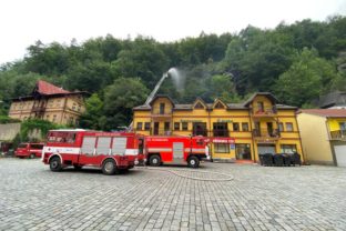 Požiar, České Švýcarsko