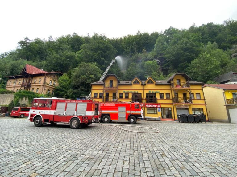 Požiar, České Švýcarsko