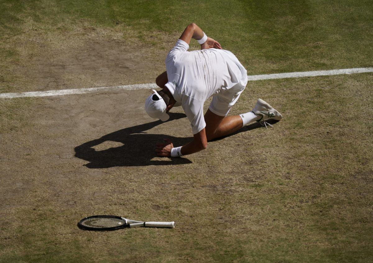 Wimbledon 2022, finále. Novak Djokovič