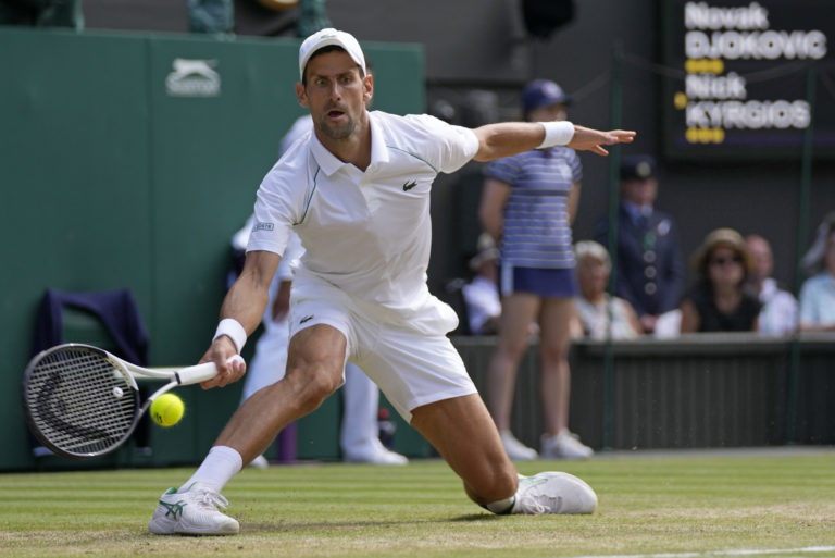 Wimbledon 2022, finále. Novak Djokovič