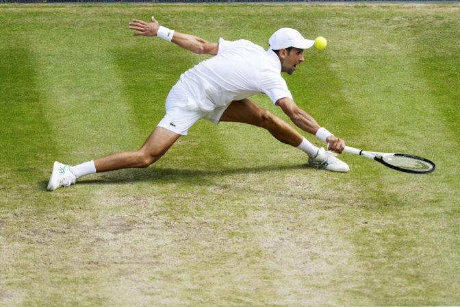 Wimbledon 2022, finále. Novak Djokovič