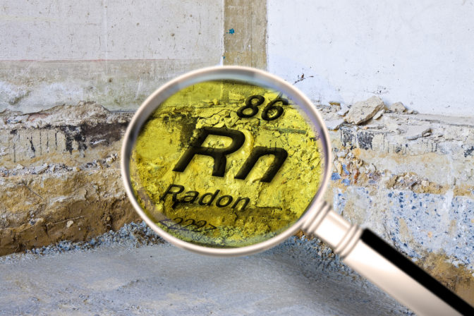 Radón, dom